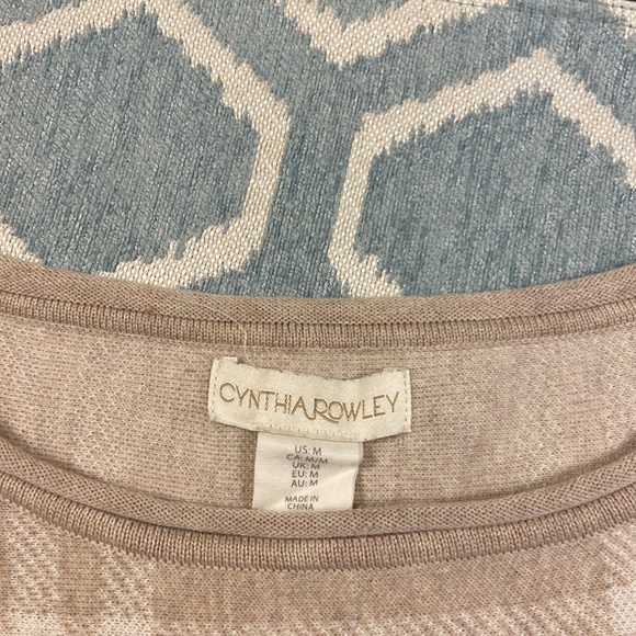 Cynthia Rowley Tan Pullover Sweater - Picture 2 of 2